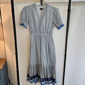 J. Crew block print dress